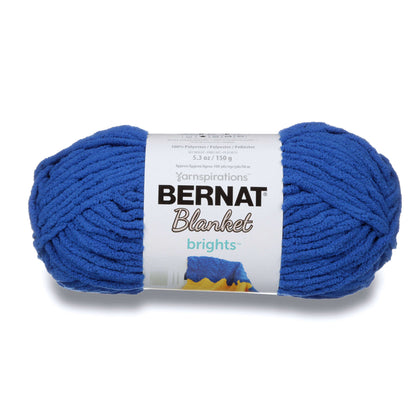 Bernat Blanket Brights Yarn - Discontinued Shades Royal Blue