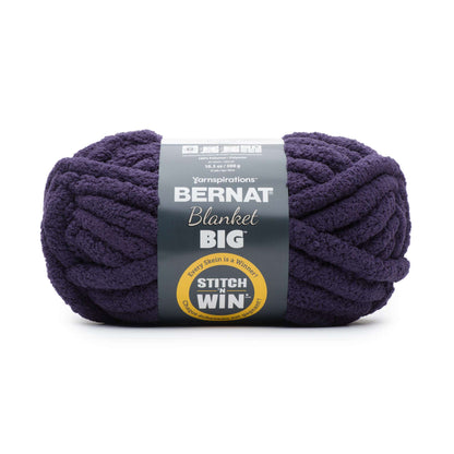 Bernat Blanket Big Yarn (300g/10.5oz) 1 - Discontinued Shades Purple Moonlight