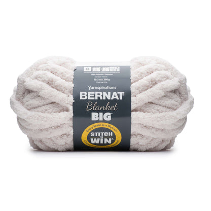 Bernat Blanket Big Yarn (300g/10.5oz) 1 - Discontinued Shades Sandy Cream