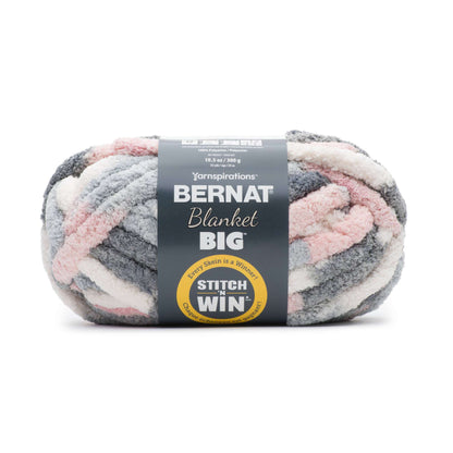 Bernat Blanket Big Yarn (300g/10.5oz) 1 - Discontinued Shades Silver Lining Varg