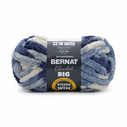 Bernat Blanket Big Yarn (300g/10.5oz) 1 - Discontinued Shades Moody Blues