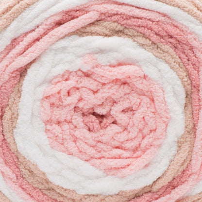 Bernat Baby Blanket Stripes Yarn Coral Bells