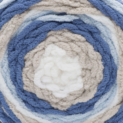 Bernat Baby Blanket Stripes Yarn Stonewash
