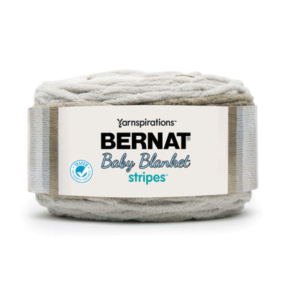 Bernat Baby Blanket Stripes Yarn Pebbles