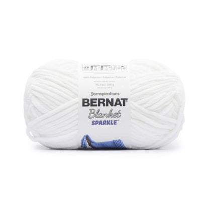 Bernat Blanket Sparkle Yarn (300g/10.5oz) White Sparkle