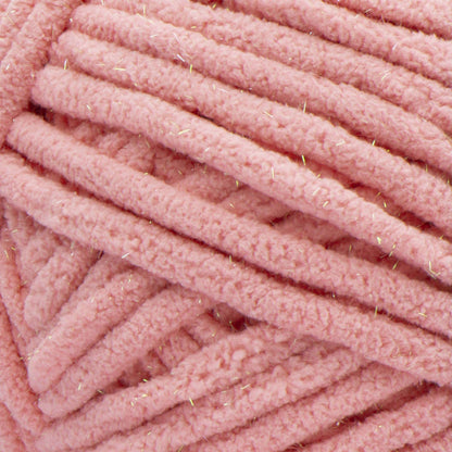 Bernat Baby Blanket Sparkle Yarn Rose Glow