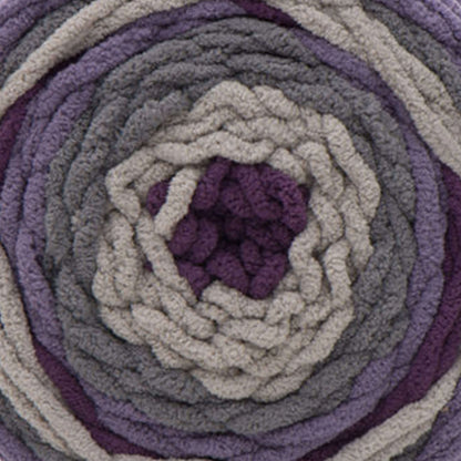 Bernat Blanket Stripes Yarn (300g/10.5oz) Eggplant