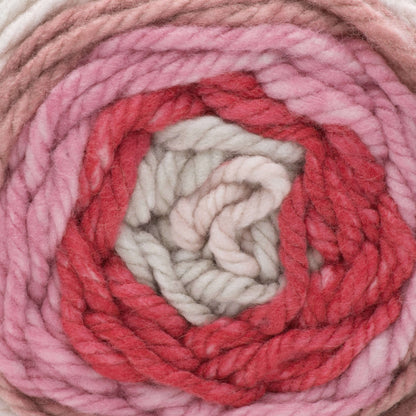 Bernat Pop! Bulky Yarn - Discontinued Shades Faded Red