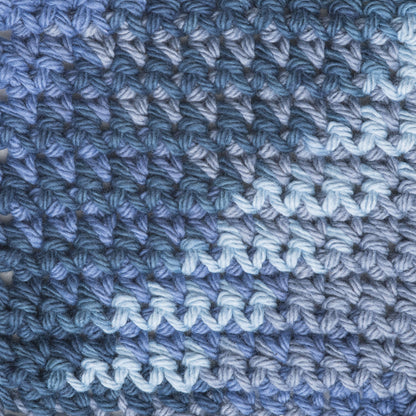 Bernat Handicrafter Cotton Variegates Yarn (340g/12oz) - Discontinued Blue Camo Ombre