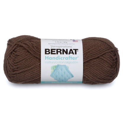 Bernat Handicrafter Cotton Yarn Warm Brown