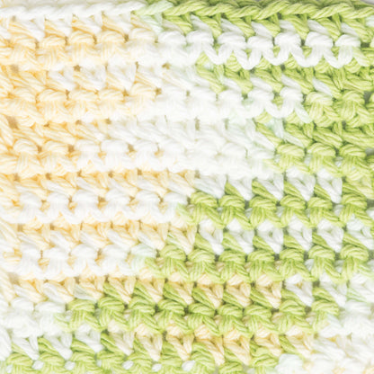 Bernat Handicrafter Cotton Ombres Yarn - Discontinued Shades Green Dream Ombre