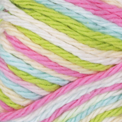 Bernat Handicrafter Cotton Ombres Yarn - Discontinued Shades Lava Lamp Ombre