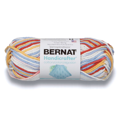 Bernat Handicrafter Cotton Ombres Yarn - Discontinued Shades Calico Ombre