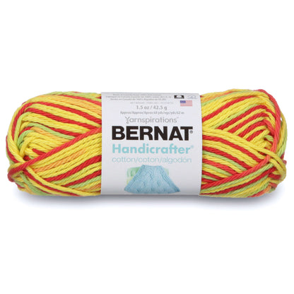 Bernat Handicrafter Cotton Ombres Yarn - Discontinued Shades Peace Ombre