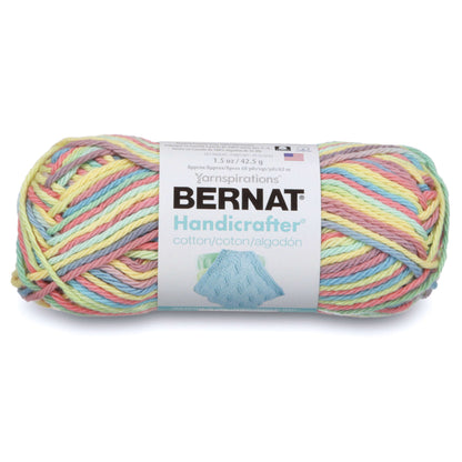 Bernat Handicrafter Cotton Ombres Yarn - Discontinued Shades Candy Sprinkles Ombre