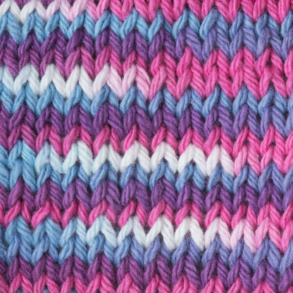 Bernat Handicrafter Cotton Ombres Yarn Purple Perk Ombre
