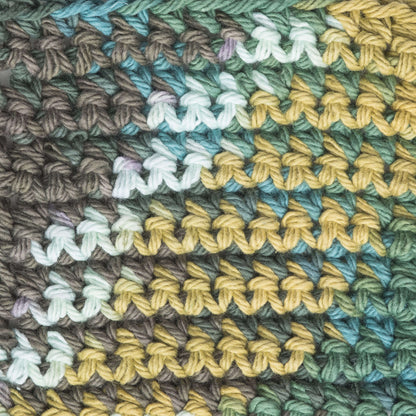 Bernat Handicrafter Cotton Ombres Yarn Rickrack Ombre