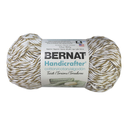 Bernat Handicrafter Cotton Twists Yarn - Discontinued Shades Mushroom Twists