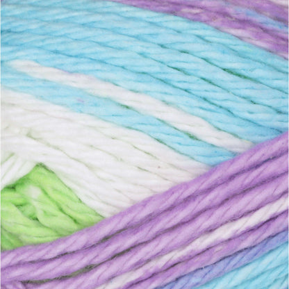 Bernat Handicrafter Cotton Stripes Yarn - Discontinued Shades Violet Stripes