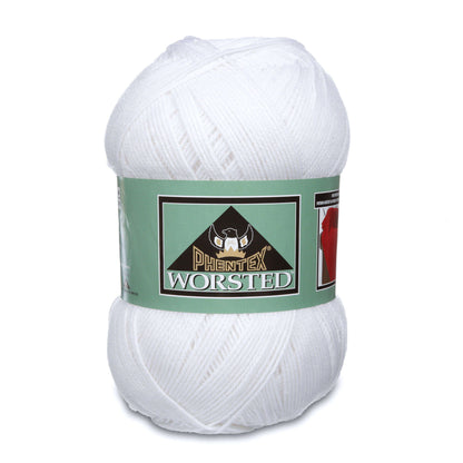 Phentex Worsted Yarn - Discontinued Shades White