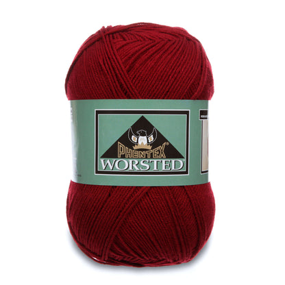 Phentex Worsted Yarn - Discontinued Shades Burgundy