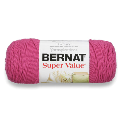 Bernat Super Value Yarn Magenta