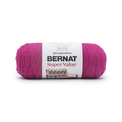 Bernat Super Value Yarn Raspberry