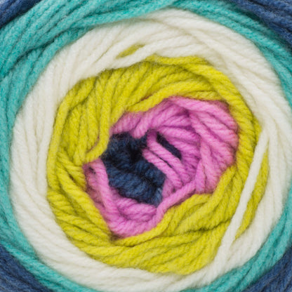 Bernat Super Value Big Stripes Yarn - Discontinued Shades Upbeat