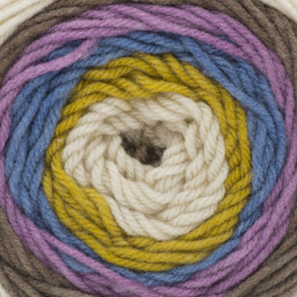 Bernat Super Value Big Stripes Yarn - Discontinued Shades Chambray