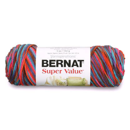 Bernat Super Value Variegates Yarn Sedona Sunset
