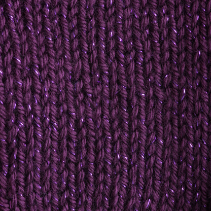 Bernat Satin Sparkle Yarn - Discontinued Shades Amethyst
