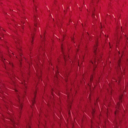 Bernat Premium Sparkle Yarn Red Sparkle