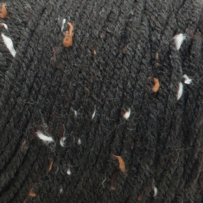 Bernat Premium Tweeds Yarn Black Tweed