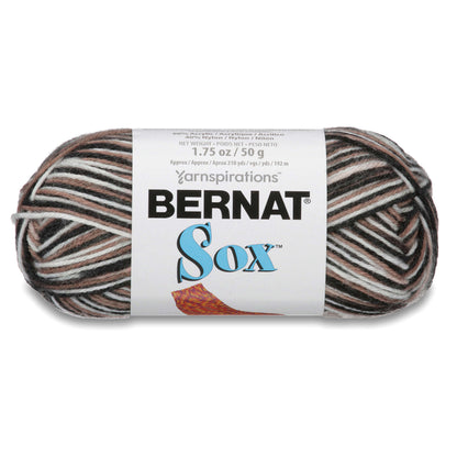 Bernat Sox Yarn - Discontinued Shades Newsprint
