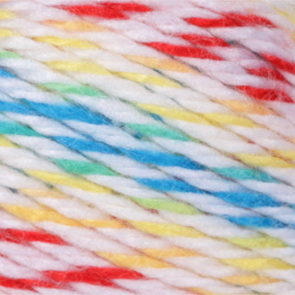 Bernat Softee Baby Colors Yarn - Discontinued Shades White Rainbow