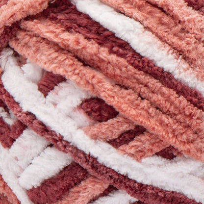 Bernat Blanket Tie Dye-ish Yarn (300g/10.5oz) Deep Red Forest