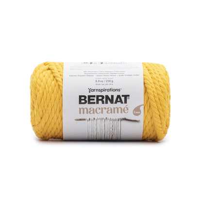 Bernat Macrame Yarn Sunshine