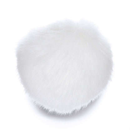 Bernat Faux Fur Pompom - Clearance Shades White Rabbit