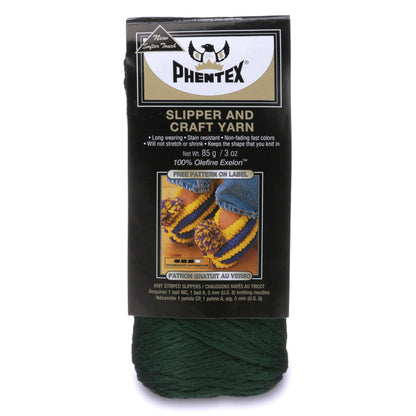 Phentex Slipper & Craft Yarn Deep Green
