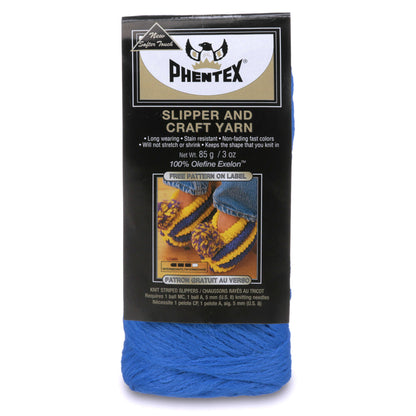 Phentex Slipper & Craft Yarn Ultra Blue