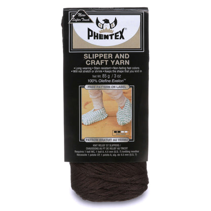 Phentex Slipper & Craft Yarn - Discontinued Shades Brown