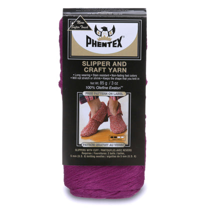 Phentex Slipper & Craft Yarn - Discontinued Shades Grape