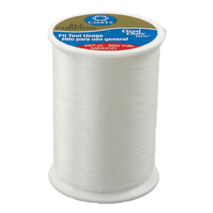 Coats & Clark All Purpose Thread (500 Yards) Winter White