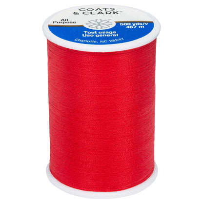 Coats & Clark All Purpose Thread (500 Yards) Atom Red
