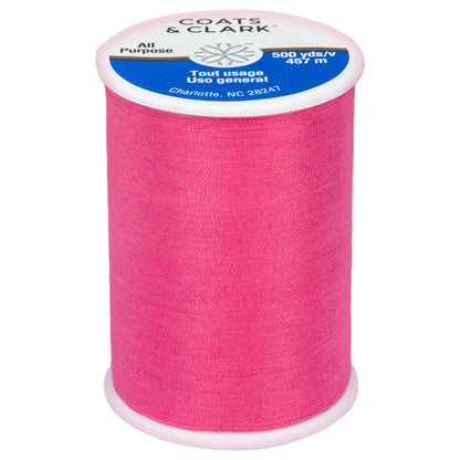 Coats & Clark All Purpose Thread (500 Yards) Hot Pink