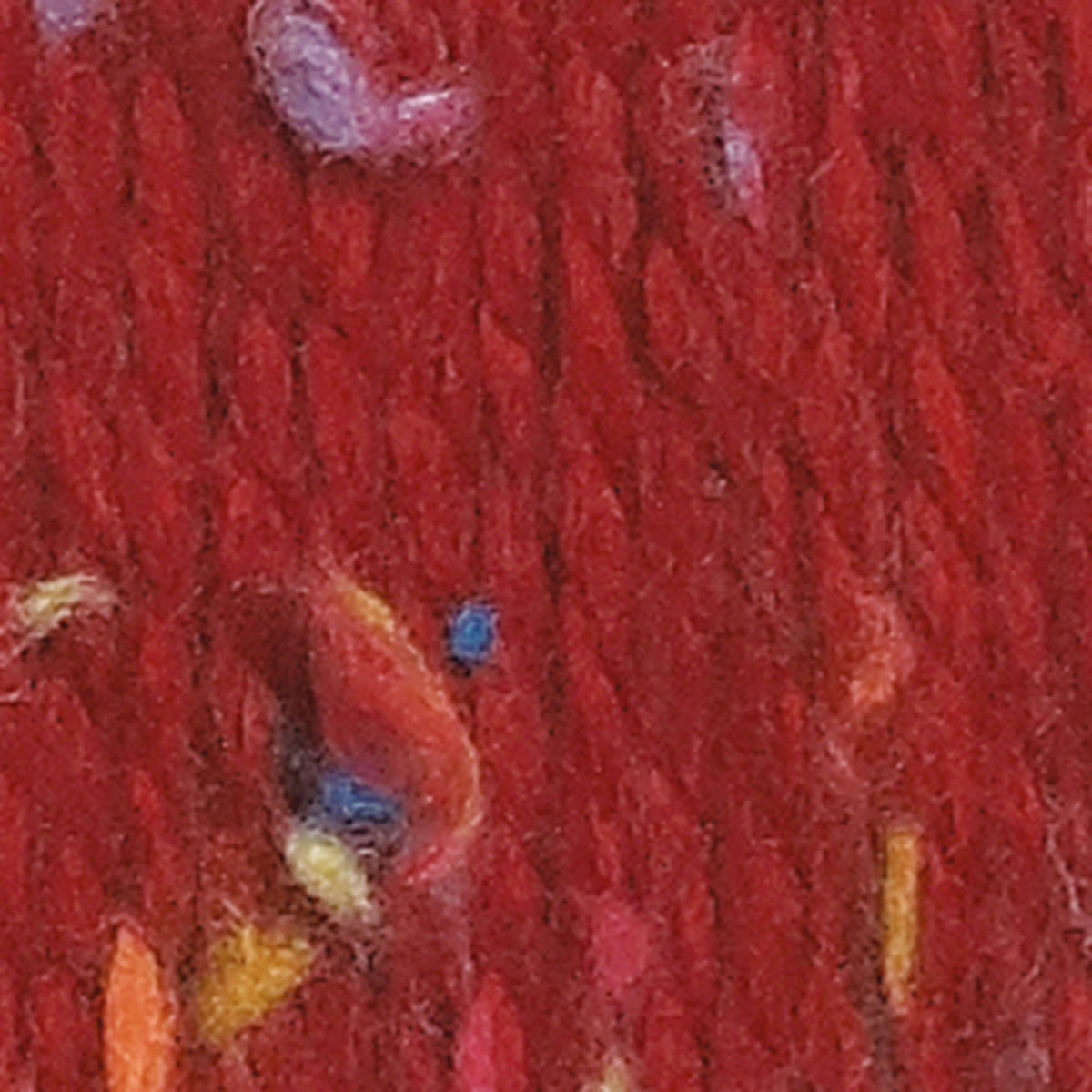 Deep Red Tweed