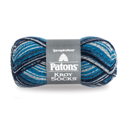 Patons Kroy Socks Yarn Sing'n The Blues Stripes