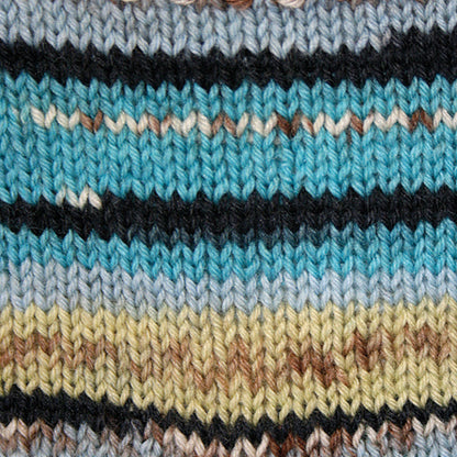 Patons Kroy Socks Yarn Turquoise Jacquard