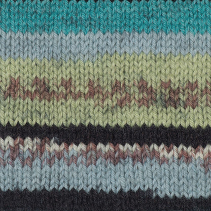 Patons Kroy Socks Yarn Turquoise Jacquard