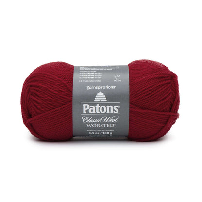 Patons Classic Wool Worsted Yarn Bright Red
